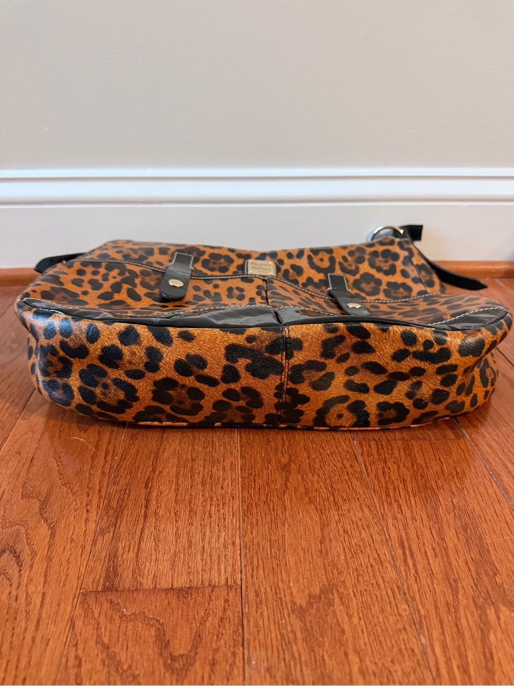Dooney & Bourke Medium Safari Hobo Bag in Leopard Print - Picture 13 of 13